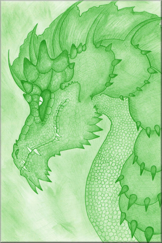 The Green Dragon by SacredDragon