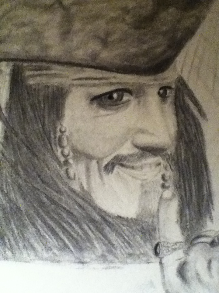 Captain Jack Sparrow by SacredWolf