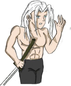 I Try To Draw Sephiroth... by Sage