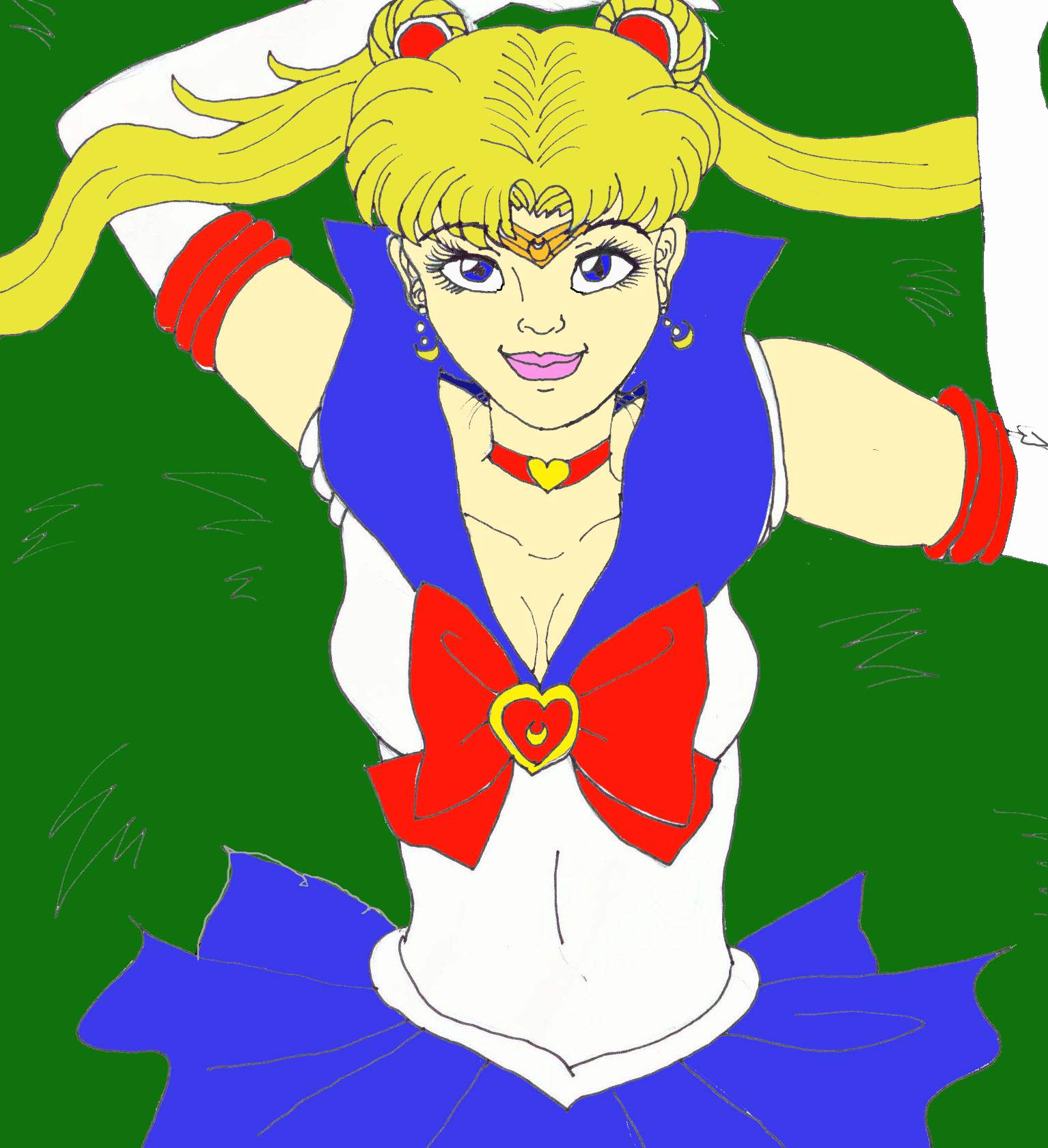 Sailor Moon by SaiTeyaa