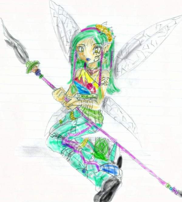 colourful fairy by SaiTeyaa
