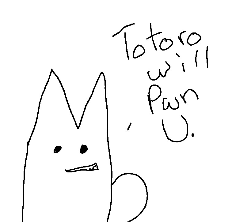 Totoro will Pwn by SaikieChan
