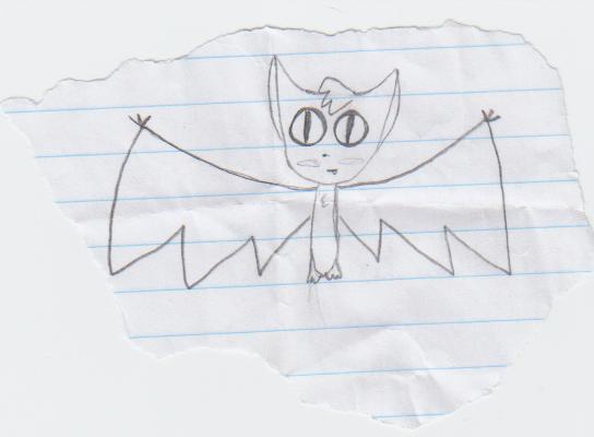 The cutest bat ever. by SaikieChan