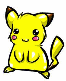 Animated Pikachu by Saikoro