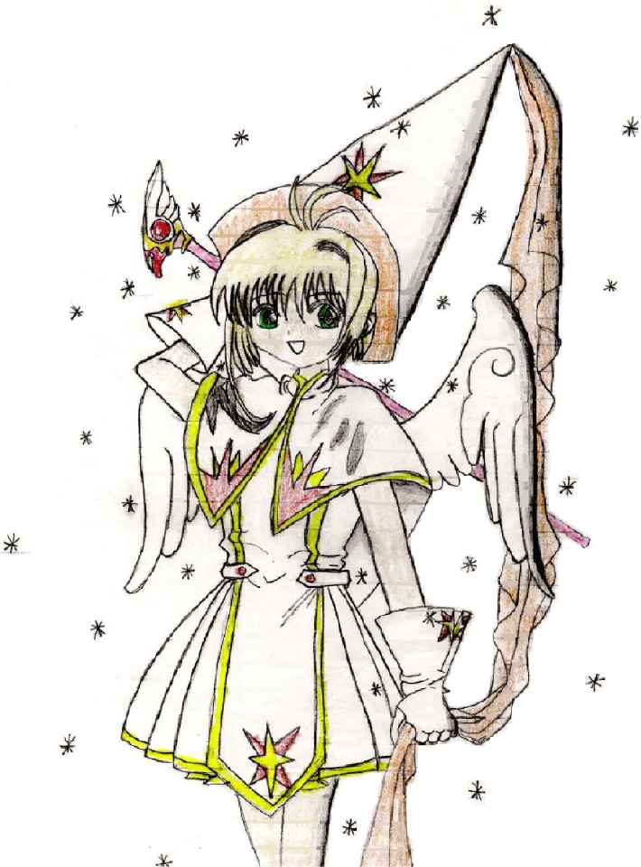Sakura in star outfit by SailorMars