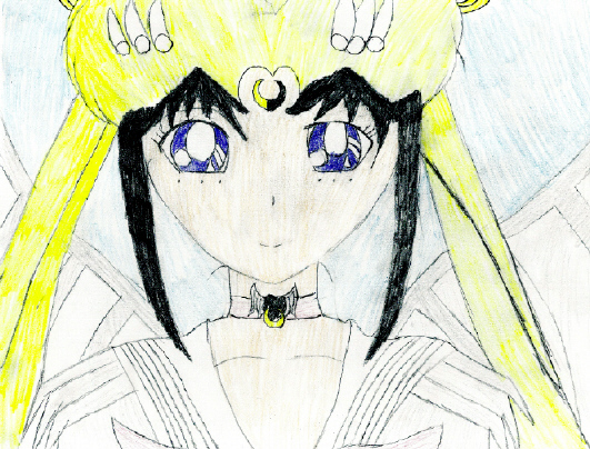 SerMoon *Dragon Mode* Sketch by SailorMars