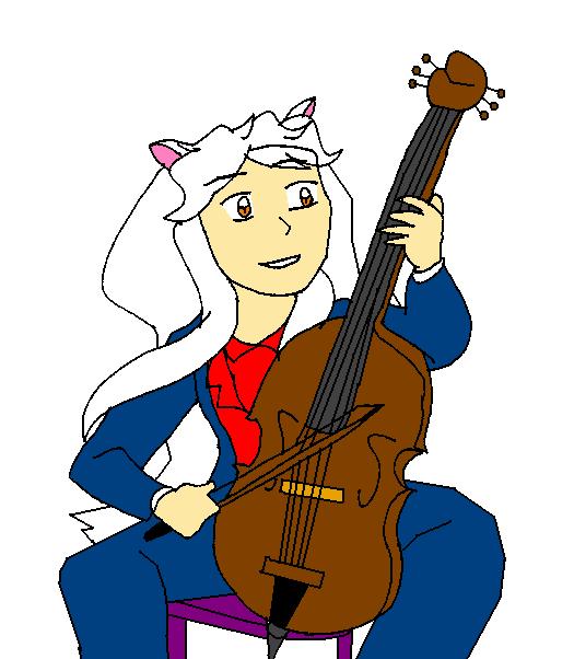 Inuyasha on Cello by SailorMik