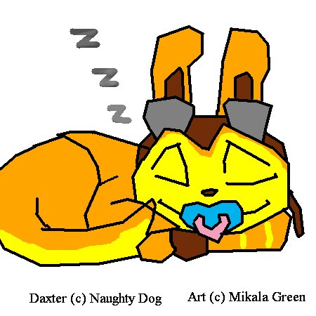 Sleepy Daxter by SailorMik