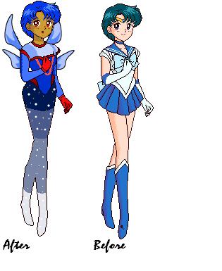 Sailor Mercury pic edited to look like The Space f by Sailor_Destin