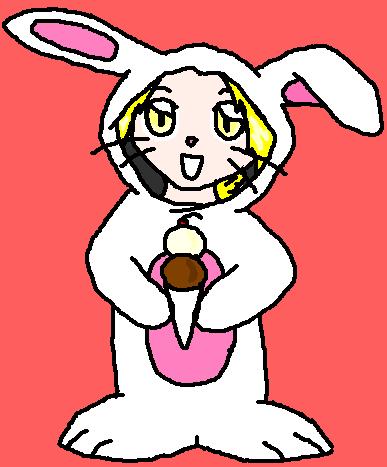 Kawaii Ed Bunny! by Sailor_InuyashaMon