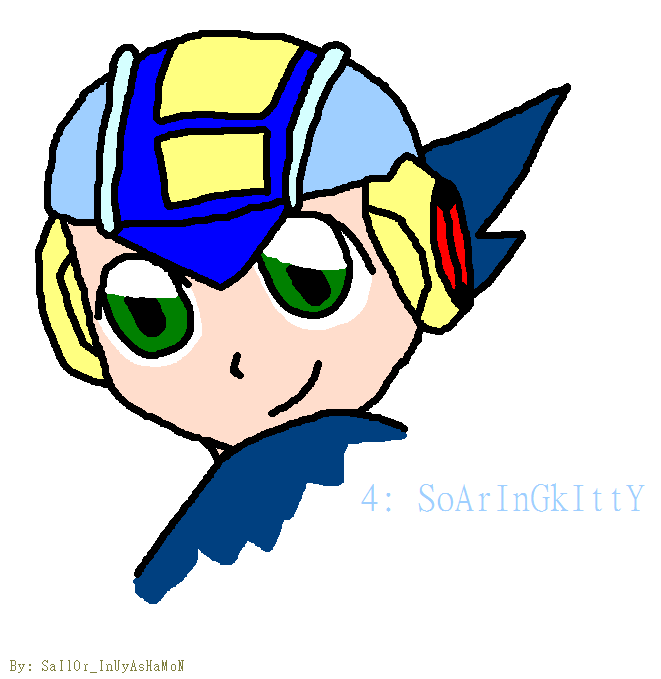 Megaman for SoaringKitty by Sailor_InuyashaMon
