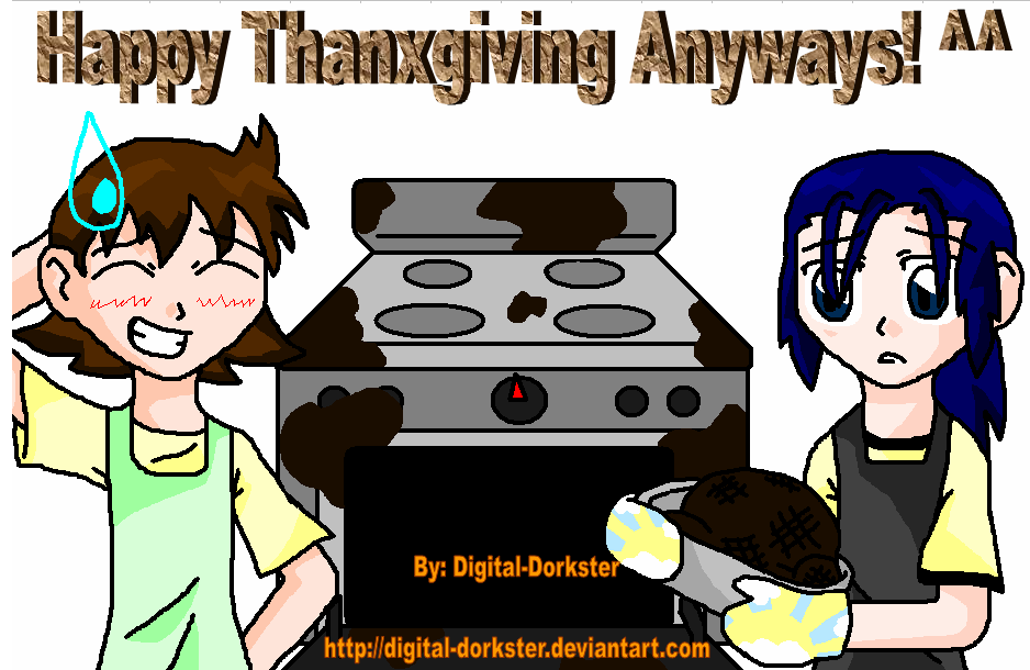 Hapy Thanxgiving from Digifro! by Sailor_InuyashaMon