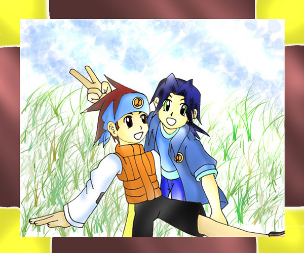 Net and Sai: Bros Forever by SaitoEXE
