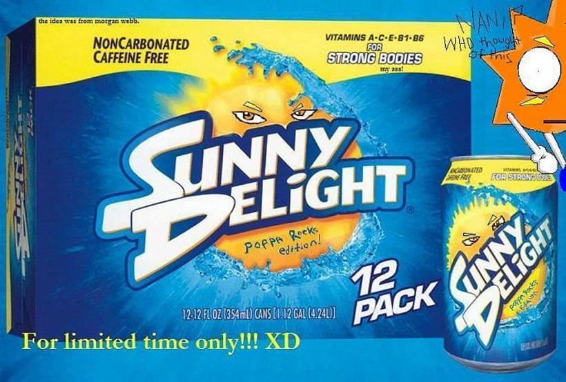 The New Verison of Sunny Delight Juice!!!!XD by Sakunia