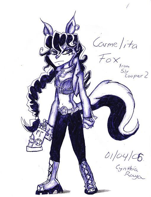 Carmelita Fox by Sakunia