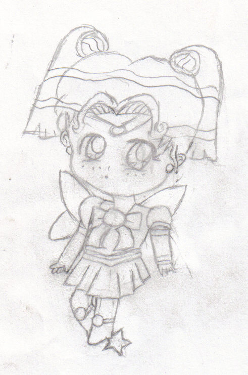 Sailor Mini Mars by Sakura01