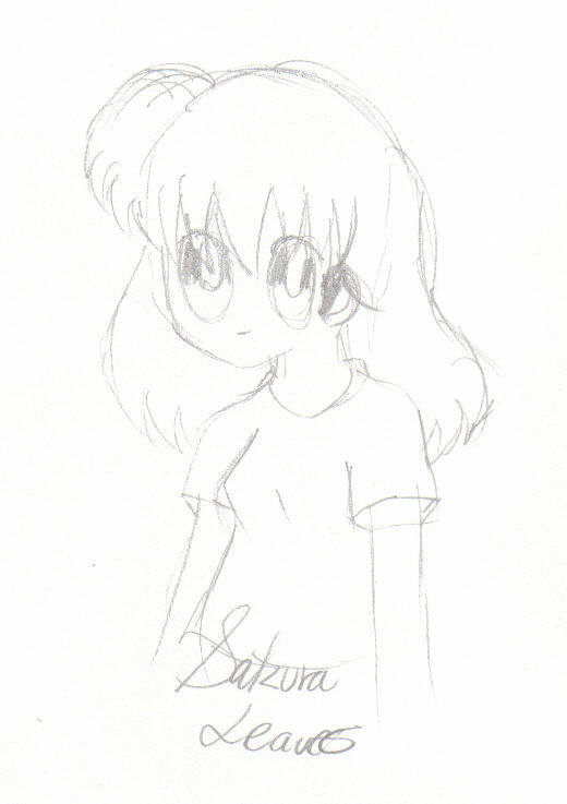 Chibi Kagome Sketch 2 by SakuraLeaves