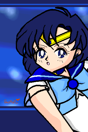 Sailor Mercury by SakuraSaffron