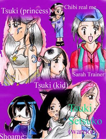 My many forms by SakuraSaffron