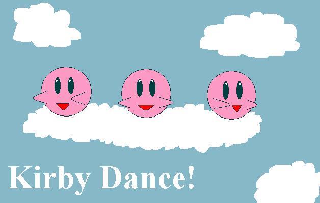 Kirby Dance! by SakuraTheDarkWolf
