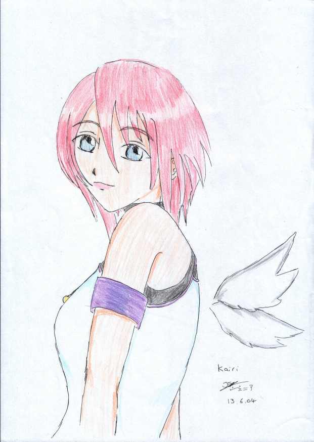 Kairi with lil' wings ^.^ by Sakura_Clover