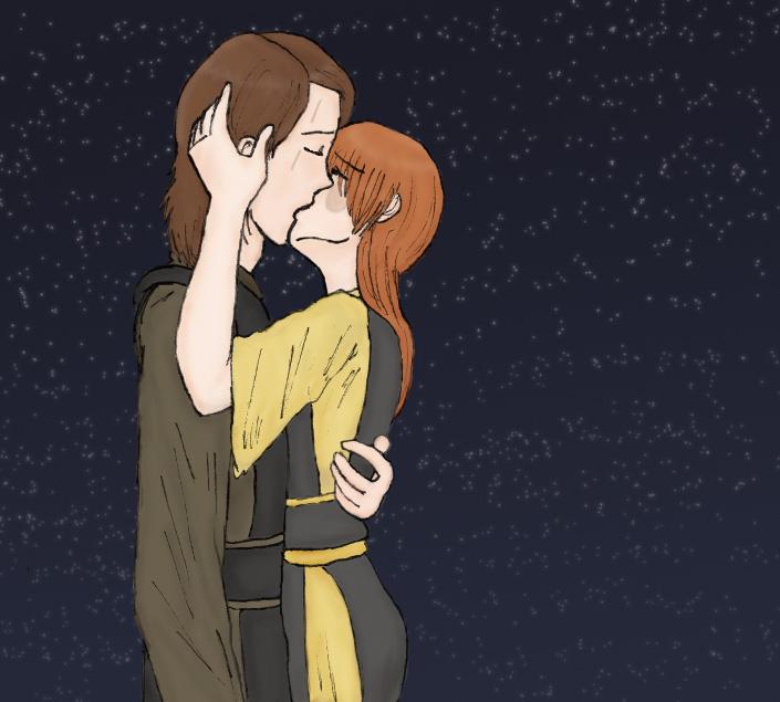 Long awaited kiss by Sakura_Sagara