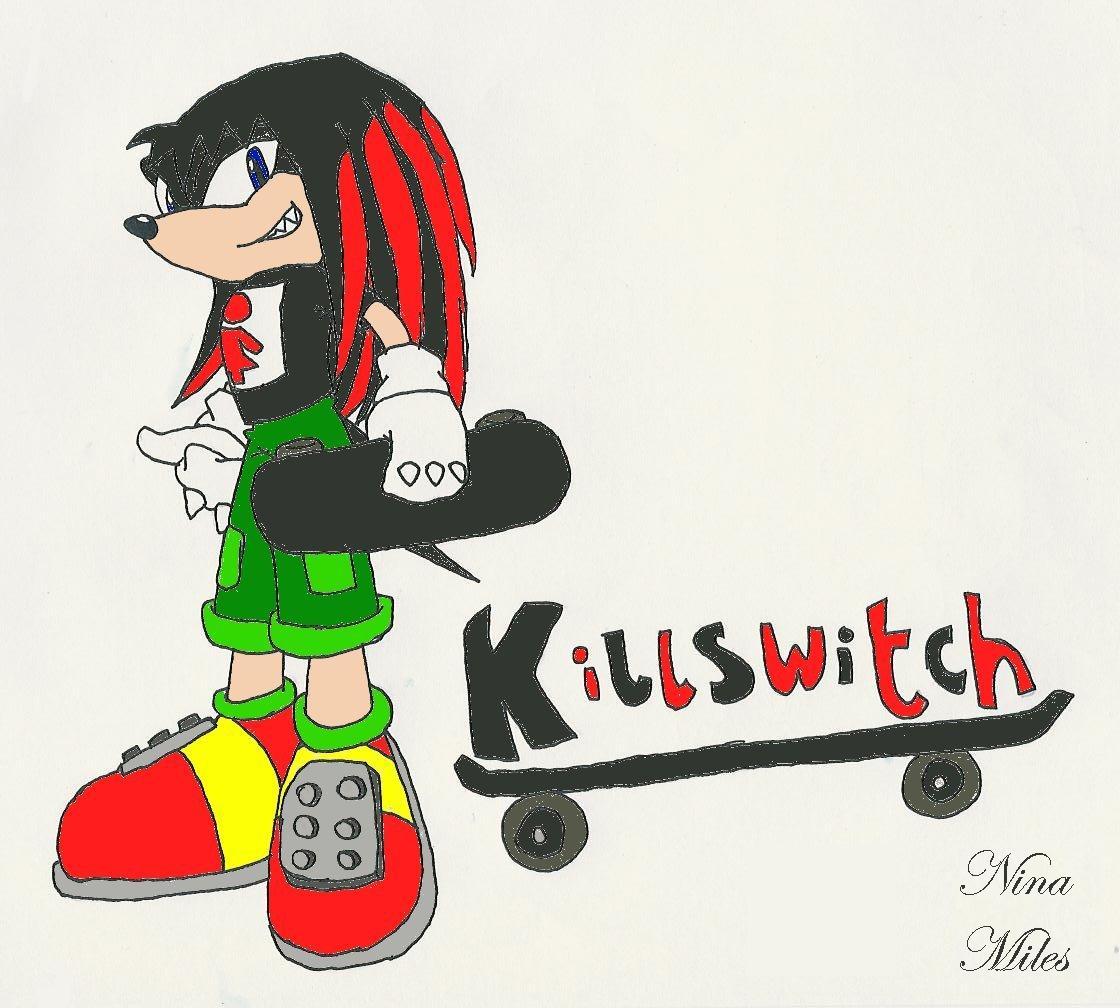 Killswitch the Punk Echidna by Sakura_the_Wolf