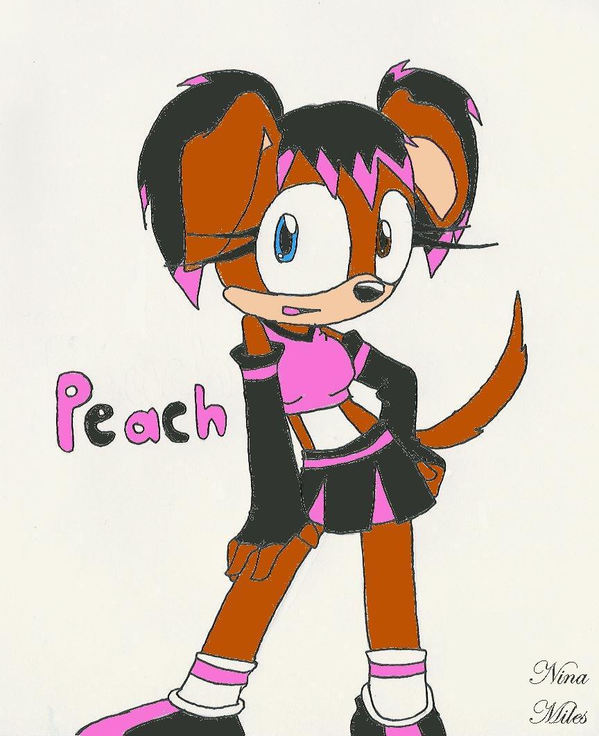 Peach the K9 *Art trade* by Sakura_the_Wolf