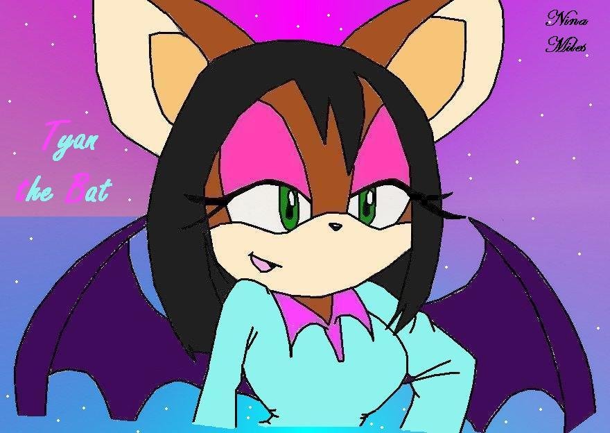 Tyan the Bat *Request for AlanlaCat* by Sakura_the_Wolf