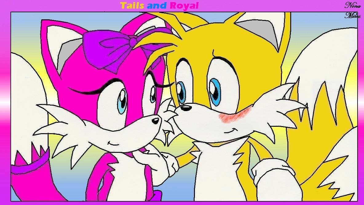 Tails and Royal *Request for Edge14* by Sakura_the_Wolf