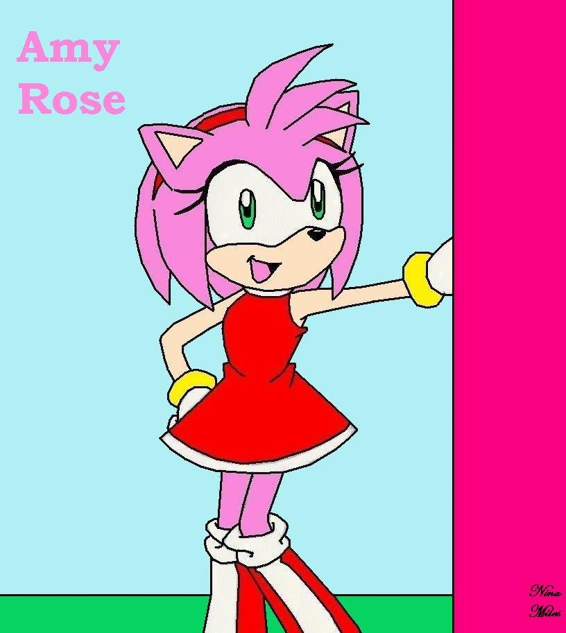 Amy Rose *Request for MechaSonic43* by Sakura_the_Wolf
