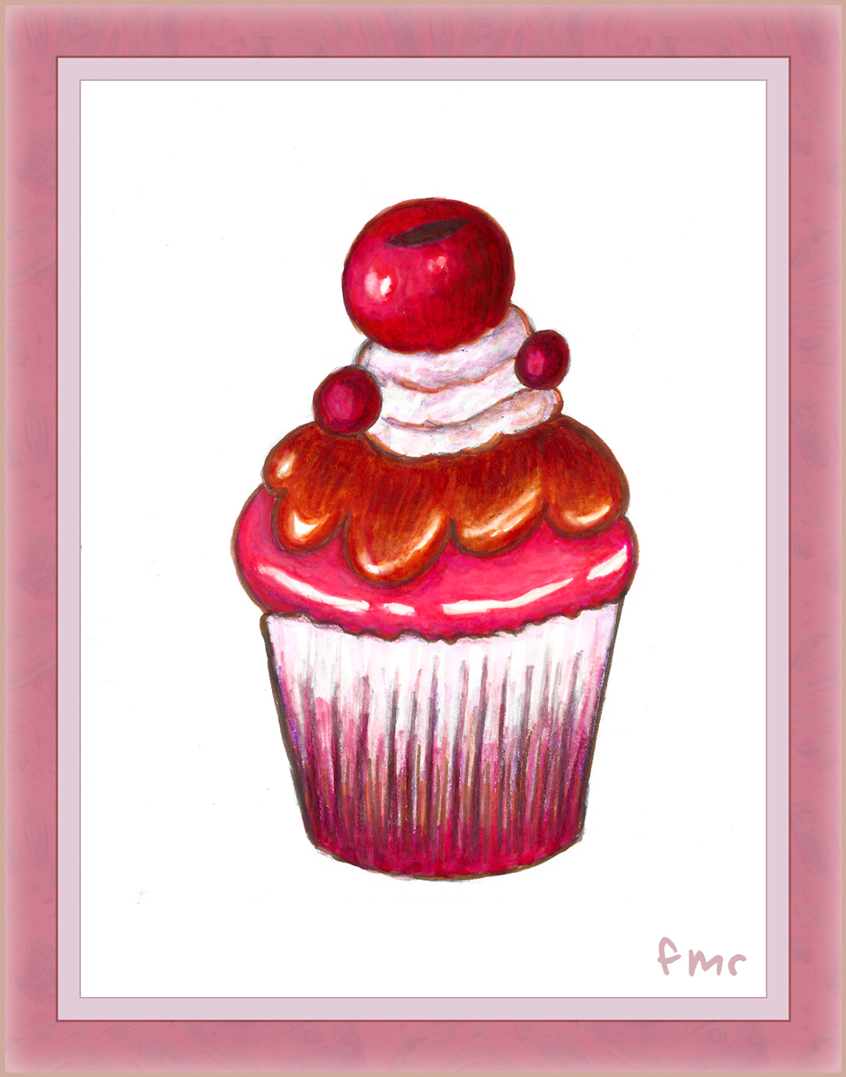 Cherry Cupcake by Saltwater