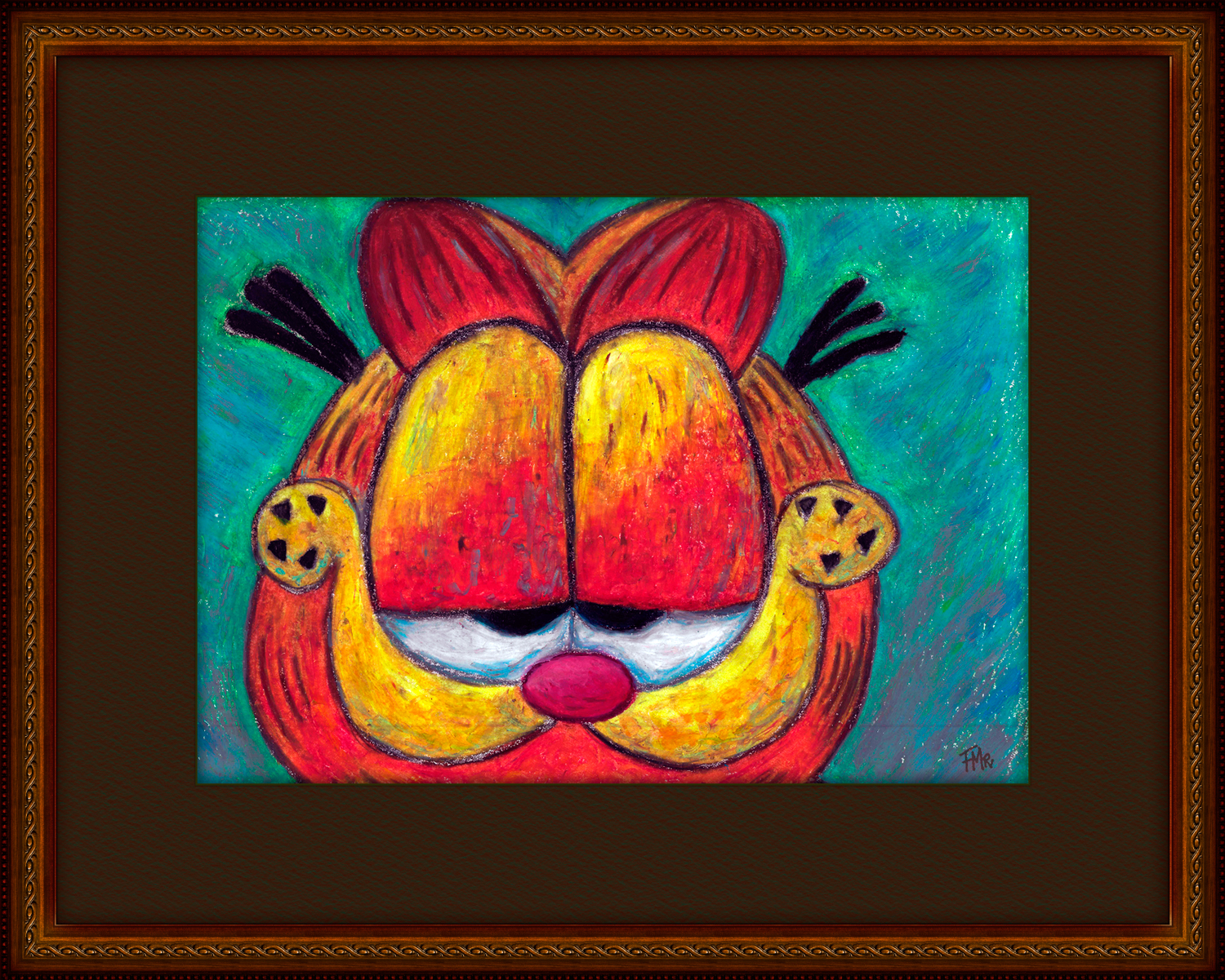 the Face of Garfield by Saltwater