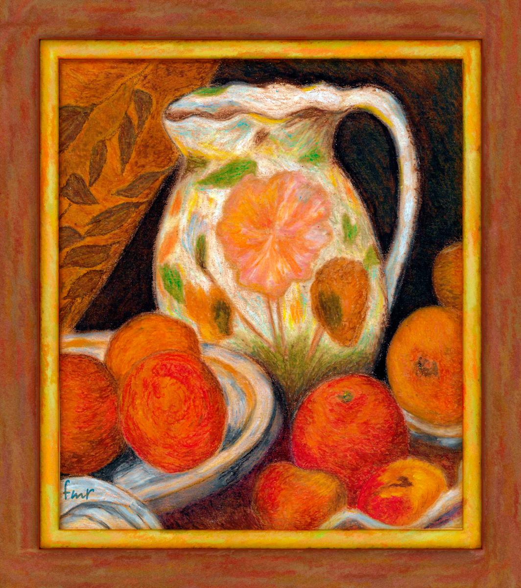 Pitcher and Fruits by Saltwater