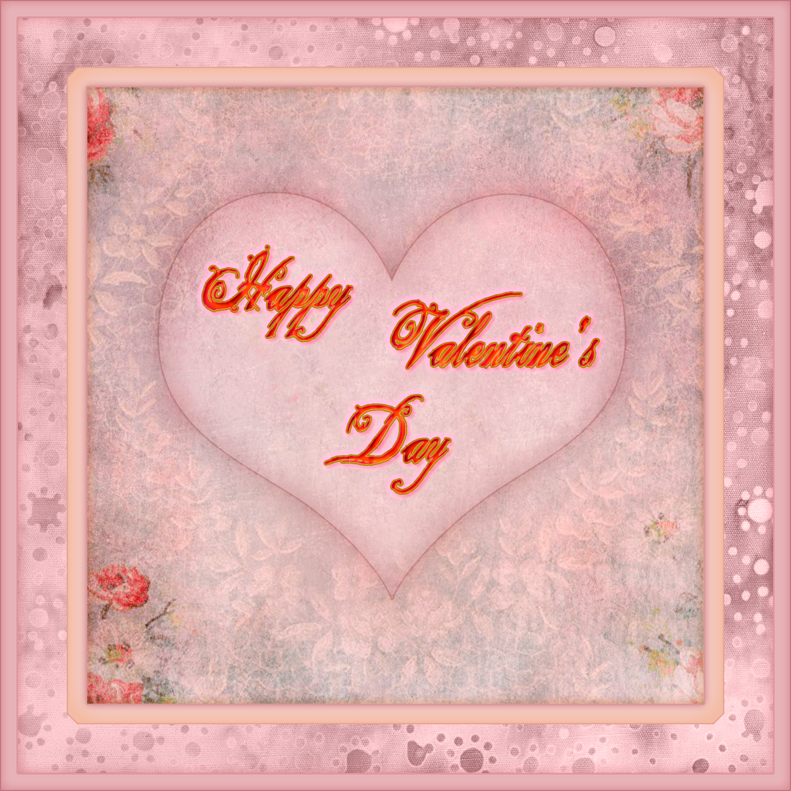 Valentine Card - Heart by Saltwater