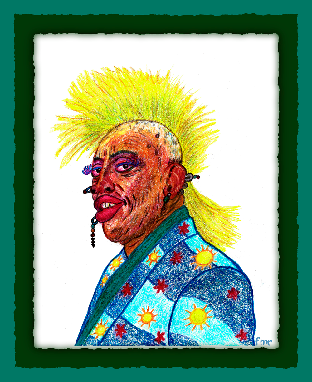 Dennis Rodman by Saltwater