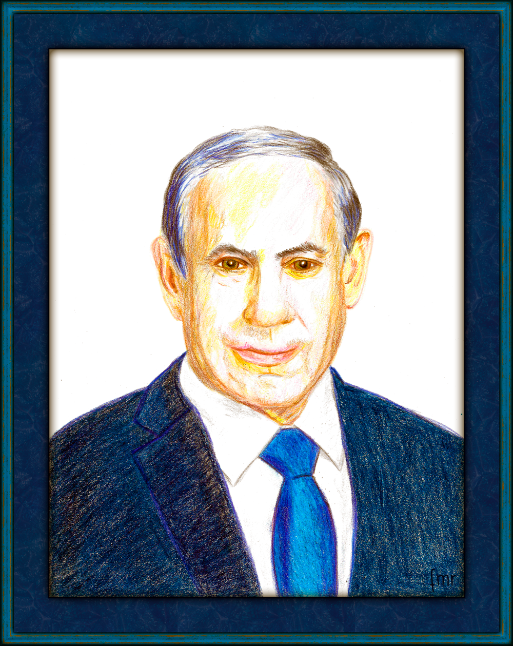 Benjamin Netanyahu by Saltwater