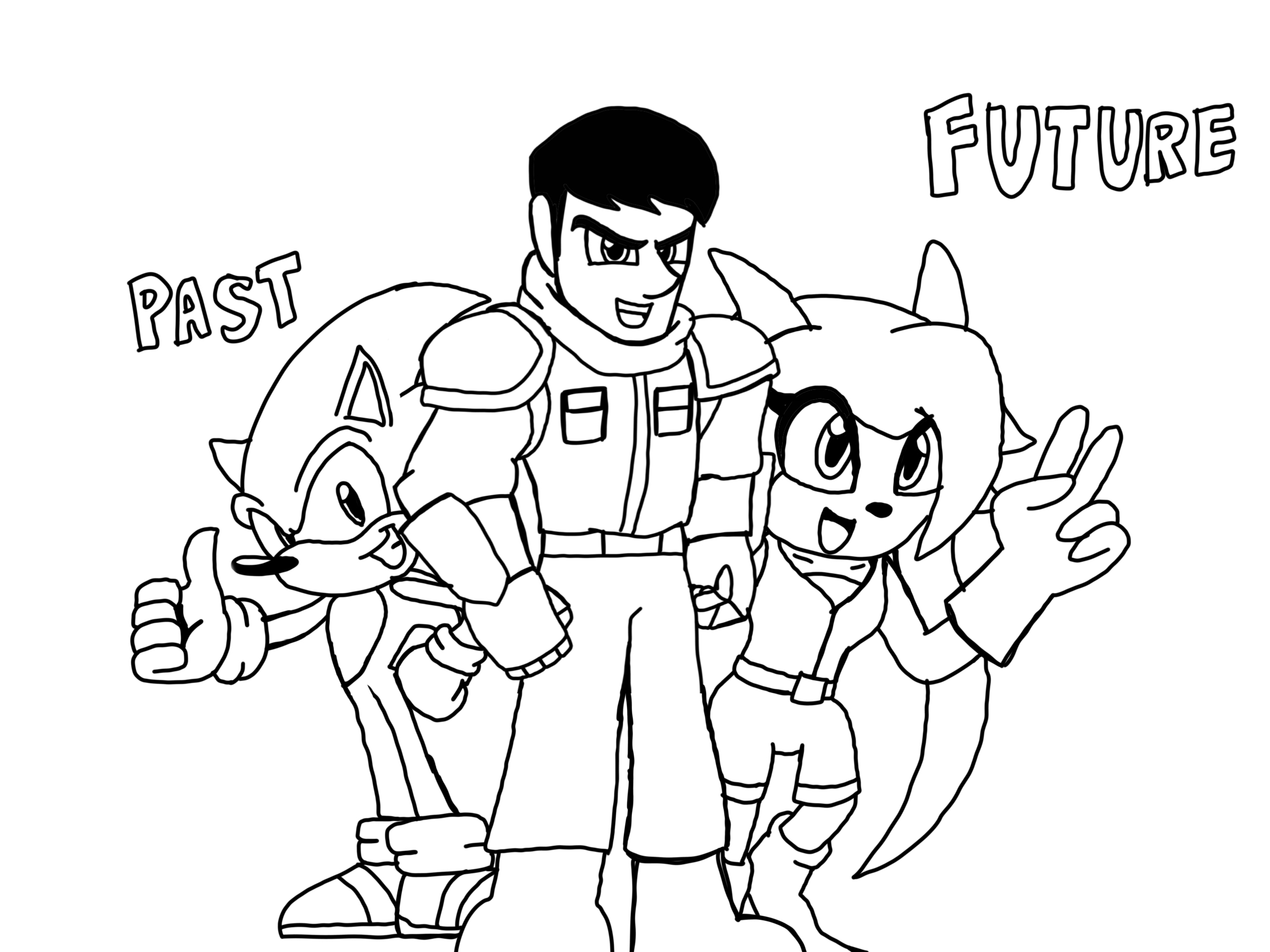 Sam's time: Sonic and Lilca by SamRJones