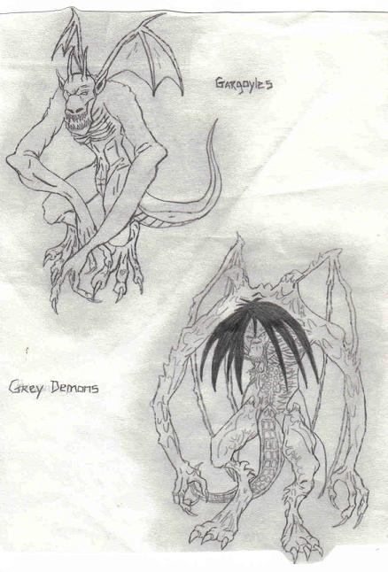 Gargoyles and Demons by Samantha_13