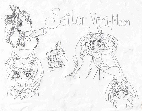 Sailor Mini Moon Collage by Samantha_13