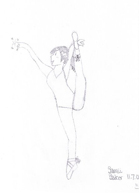 Ballet Dancer by Samii
