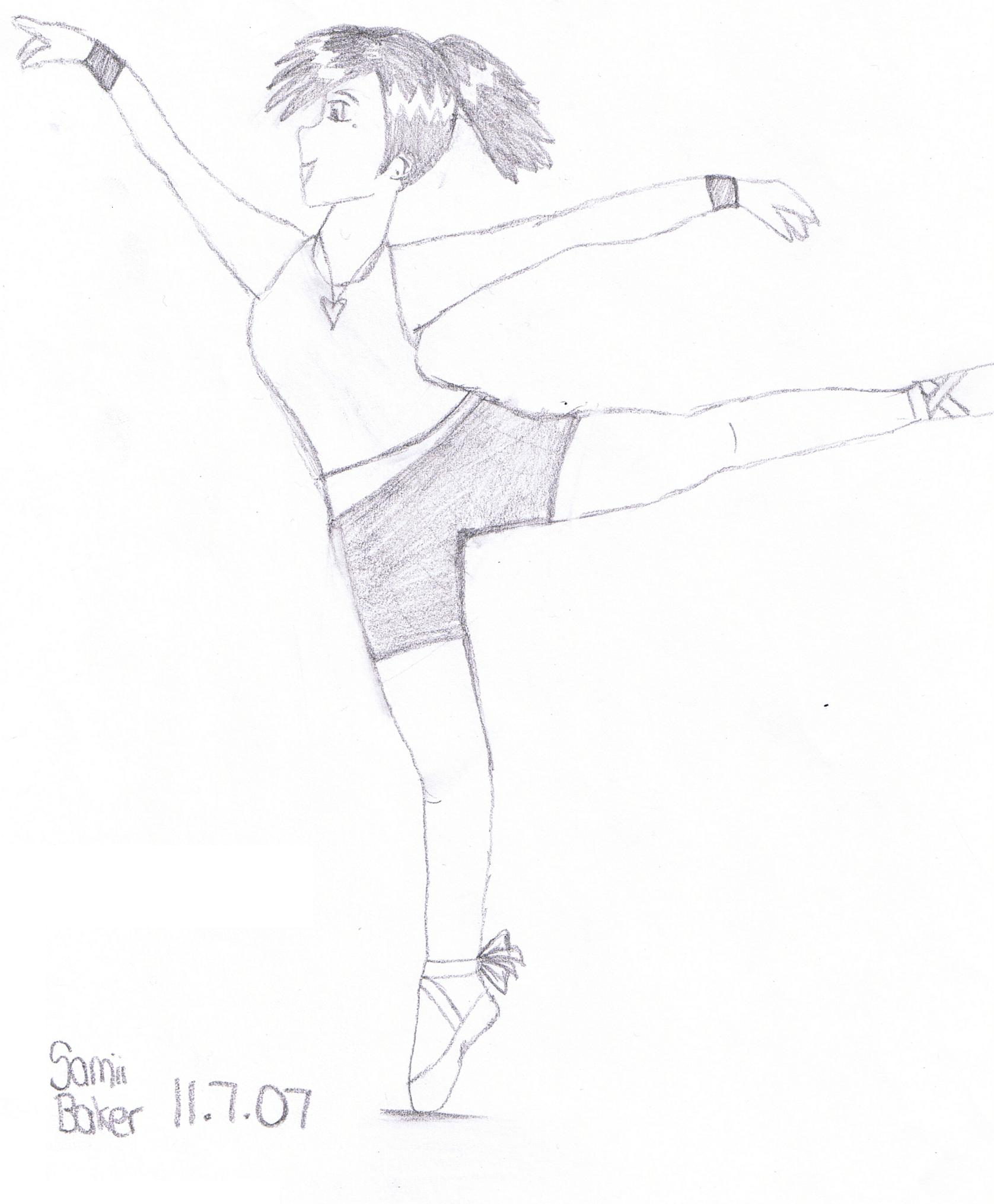 Ballet training by Samii