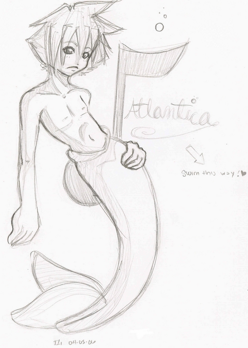 KH2: Sora (Atlantica Form) by Samu-chan