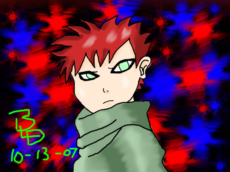 Young Gaara by SandyDeath