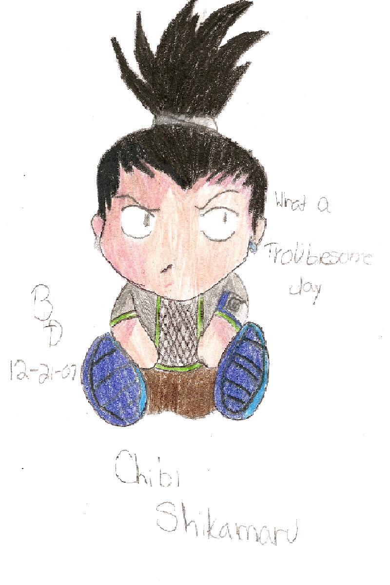 Chibi Shika by SandyDeath