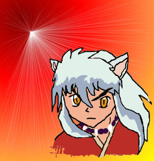 Inuyasha in the light by Sango-chan_90