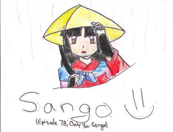 Sango in the Rain hehe by Sango_is_my_HERO