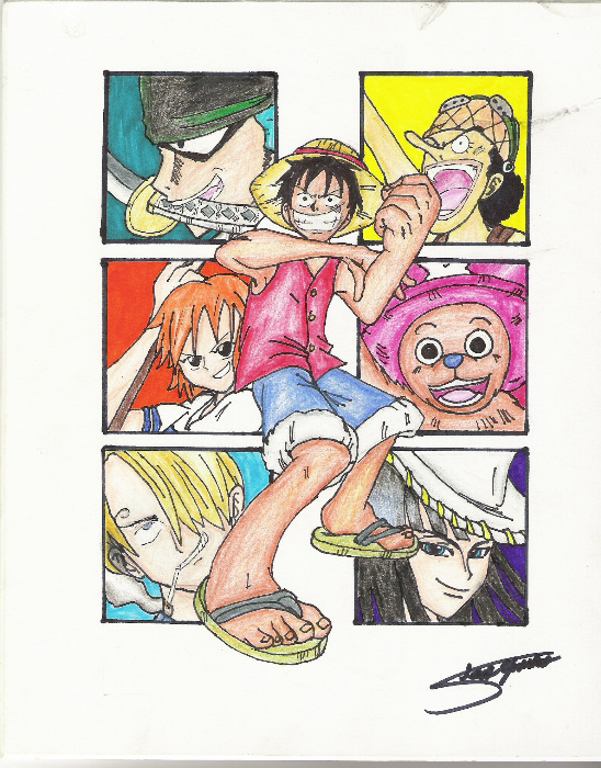 Luffy Pirates by Sanji