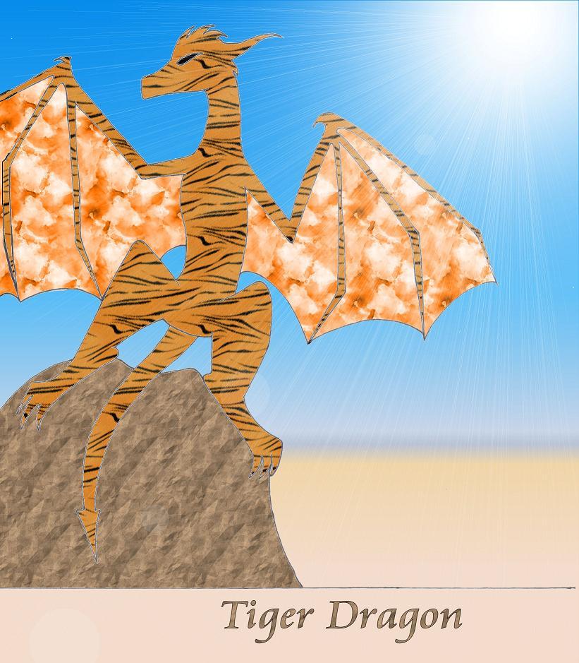 Tiger Dragon by Sannetangel
