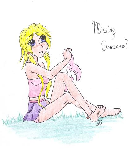 Missing someone? by Sannetangel